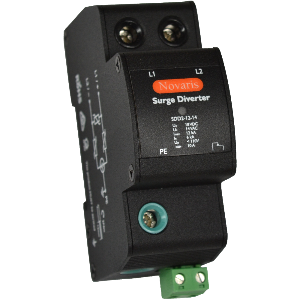 SDD2 surge protection for DC and IT power systems