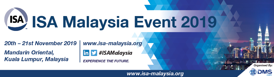 ISA Malaysia Event – 20th & 21st November – Stand D2